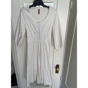 STAUD White Corset dress Size S